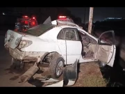 کراچی، کورنگی چمڑا چورنگی کے قریب تیز رفتار کار حادثہ، ایک نوجوان جاں بحق، دو زخمی