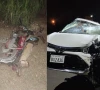 لاہور، تیز رفتار کار نے موٹر سائیکل سوار کو کچل دیا، ایک شخص جاں بحق، دوسرا شدید زخمی