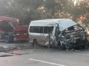 لاہور کینال روڈ پر باراتیوں سے بھری ویگن حادثہ کا شکار، ایک شخص جاں بحق