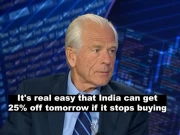 بھارت کی بھاری ٹیرف پالیسی سے امریکی معیشت تباہ ہو رہی ہے، قونصلر وائٹ ہاؤس پیٹر نوارو