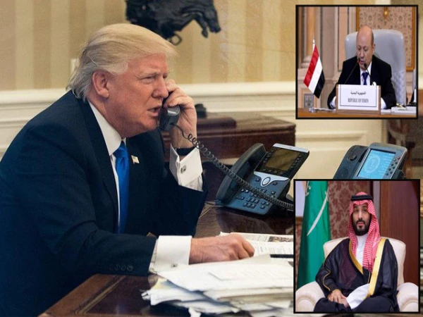 سعودیہ کے بعد یمنی صدر کا بھی ٹرمپ سے حوثیوں کیخلاف فوجی مدد کی اپیل؛ رپورٹ