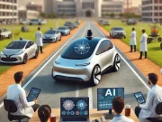 پاکستان میں پہلی اے آئی بیسڈ ڈرائیونگ ٹیسٹ کار تیار