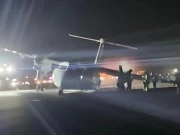 کینیڈا؛ ایئرپورٹ پر اترتے ہوئے طیارہ حادثے کا شکار، کوئی جانی نقصان نہیں ہوا