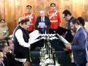 ایوان صدر میں 13وزرا اور 11وزرائے مملکت نے حلف اٹھالیا، 3 مشیر بھی شامل