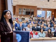 پاکستان کی باہمت بیٹی علینہ اظہر مراکش یوتھ کانگریس میں غزہ کی طاقتور آواز بن گئیں