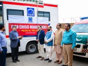 الخدمت نے 15 موبائل ہیلتھ یونٹ، 50 ایمبولینس، ادویات سمیت دیگر امدادی سامان ایل او سی روانہ کردیا