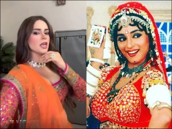مادھوری کی نقل میں بولڈ لباس میں رقص کرنے پر امر خان پر تنقید، ویڈیو وائرل