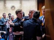 ’کوئی اسرائیل کے لیے لڑنا نہیں چاہتا‘ سینیٹ میں نعرہ لگانے والے سابق امریکی میرین کو پولیس نے باہر نکال دیا