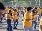 میکسیکو: چمچے پر انڈا رکھ کر دوڑنے کی سب سے بڑی ریس