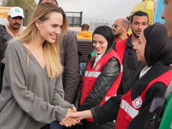 انجلینا جولی غزہ کے مظلوم فلسطینیوں کی آواز بن گئیں