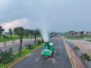 اینٹی اسموگ گنز کے استعمال سے لاہور میں پانی کی قلت کا خطرہ