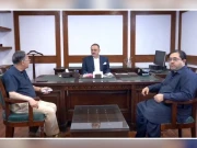 اے پی این ایس کے وفد کی سینئر صوبائی وزیر شرجیل میمن سے ملاقات