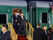 شمالی کوریا کے سربراہ اپنی بکتر بند ٹرین میں چین کے دورے پر روانہ ہو گئے