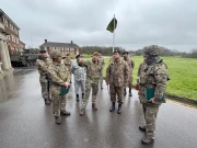 آرمی چیف کا برطانیہ میں وارمنسٹر اور لارک ہل گیریژن کا دورہ