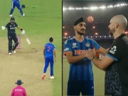 ٹی ٹوئنٹی ورلڈکپ: ارشدیپ کے بلاجواز جارحانہ انداز پر ڈیرل مچل غصے میں آگئے، ویڈیو وائرل