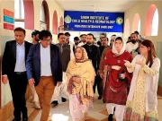 نواب شاہ؛ آصفہ بھٹو کا وزیرِ صحت کے ہمراہ زچہ و بچہ کے جدید اسپتال کا دورہ