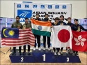 بھارت نے دوسری ایشیئن ڈبلز اسکواش چیمپئن شپ میں ریکارڈ قائم کردیا