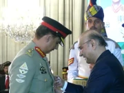 ایوان صدر میں عسکری اعزازات تقسیم 