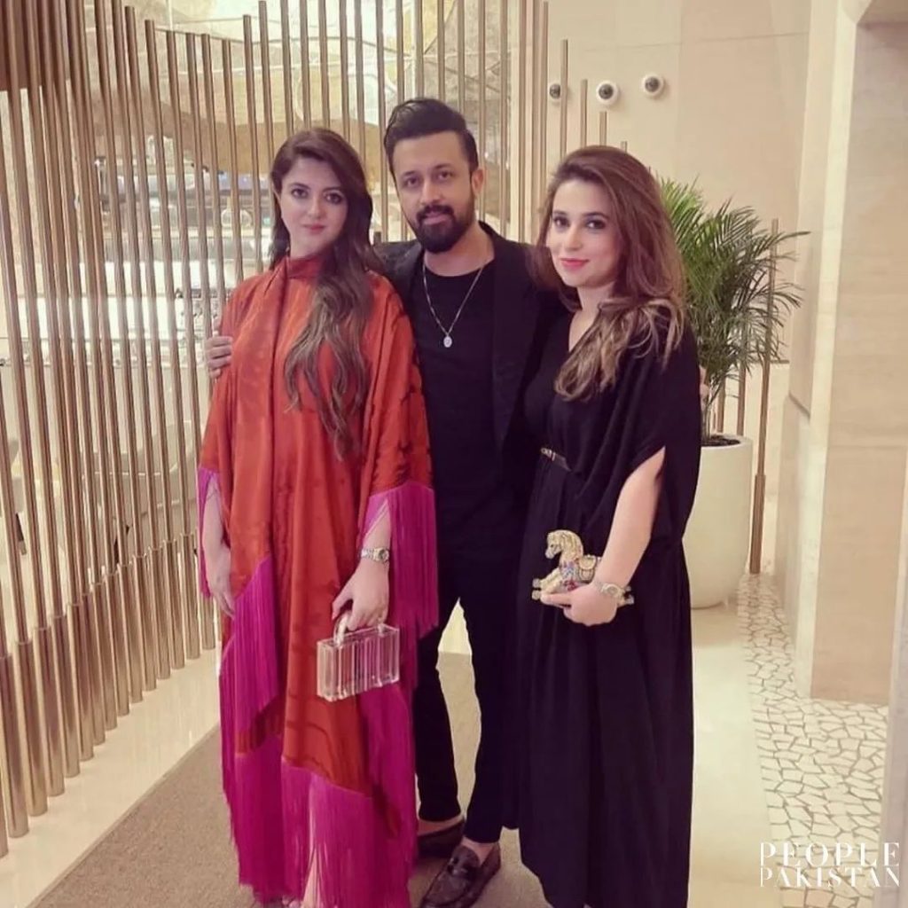 Atif Aslam And Sara Bharwana Attend Sanjay Kapoor's Birthday In Dubai