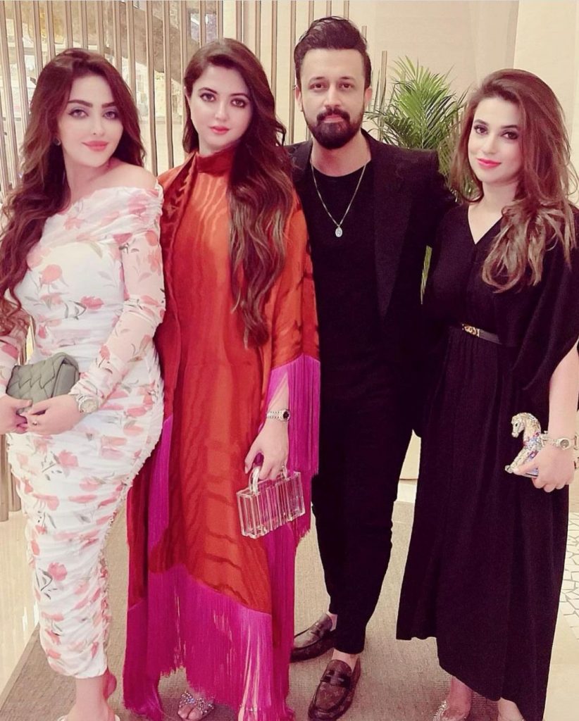 Atif Aslam And Sara Bharwana Attend Sanjay Kapoor's Birthday In Dubai