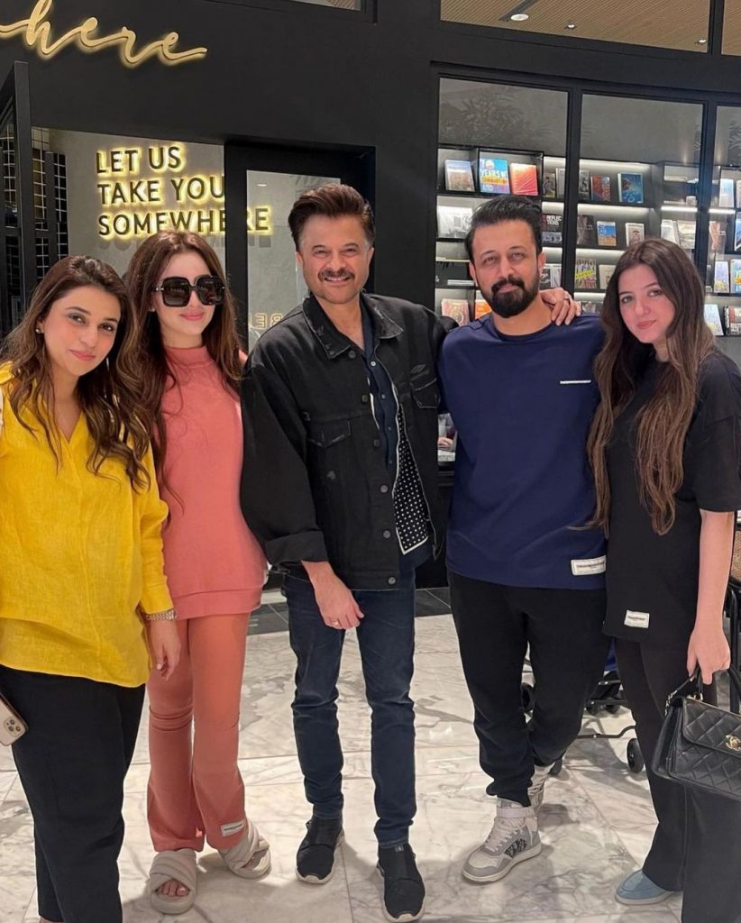 Atif Aslam And Sara Bharwana Attend Sanjay Kapoor's Birthday In Dubai