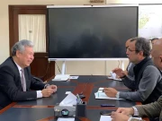 اویس لغاری سے کرغزستان کے سفیر کی ملاقات، توانائی کے شعبے میں تعاون پر تبادلہ خیال