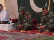 باجوڑ میں گرینڈ جرگہ، قبائلی عمائدین کا پاک فوج کے شانہ بشانہ لڑنے کے عزم کا اعادہ