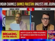 پاکستانی تجزیہ کاروں اور صحافیوں پر بھارتی چینلز پر پابندی عائد