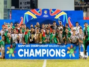 ساف انڈر 20 چیمپئن شپ: بھارت دفاع میں ناکام، بنگلادیش نے ٹائٹل جیت لیا