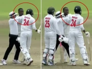 جینٹل مین گیم پر وار؛ کھلاڑیوں کی میدان پر ہاتھا پائی، ویڈیو وائرل