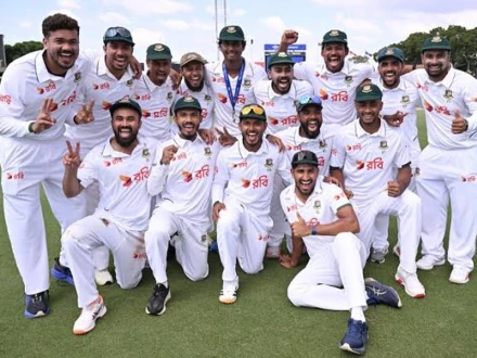 آسٹریلیا کے خلاف تاریخی فتح، بنگلا دیش نے پاکستان کو ٹیسٹ رینکنگ میں نیچے دھکیل دیا
