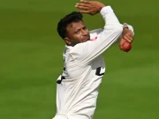 مشکوک ایکشن پر شکیب الحسن کو بولنگ کرانے سے روک دیا گیا