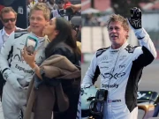 خاتون مداح کی بریڈ پٹ کے ساتھ نازیبا حرکت، ویڈیو وائرل