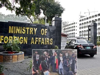 بریڈ فورڈ مظاہرے پر قائم مقام برطانوی ہائی کمشنر دفتر خارجہ طلب، ڈیمارش جاری