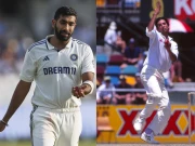 مانچسٹر ٹیسٹ؛ وسیم اکرم کا ریکارڈ جسپریت بمرا کے نشانے پر آگیا