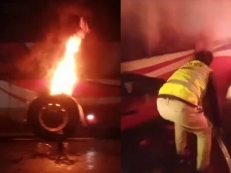 موٹروے پولیس کی بروقت کارروائی سے بڑا حادثہ ٹل گیا