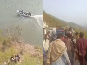 راولپنڈی؛ کہوٹہ آزاد پتن کے مقام پر گاڑی دریا میں جا گری