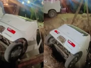 کراچی، گلبرگ میں کار کھلے نالے میں جا گری، ڈرائیور زخمی