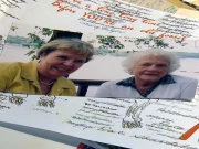 81 برس سے سالگرہ کے ایک ہی کارڈ کے تبادلے کی انوکھی روایت