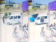 کراچی؛ کیش وین سے 2کروڑ سے زائد رقم چھینے جانے کا واقعہ، ویڈیو سامنے آگئی