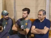 پاک بھارت ٹاکرا، چیئرمین پی سی بی کی کھلاڑیوں سے ملاقات، حوصلے بلند کردیے