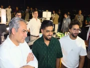 چیئرمین پی سی بی کا قومی کرکٹ ٹیم کے اعزاز میں عشائیہ