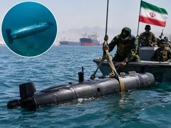 ایران نے آبنائے ہرمز میں امریکی آبدوز قبضے میں لے لی 