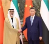 چینی صدر اور ابوظہبی کے ولی عہد کی ملاقات؛ مشرق وسطیٰ میں امن کیلیے 4 نکات پر اتفاق 