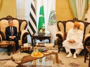 چینی سفیر کی وفد کے ہمراہ مولانا فضل الرحمان سے اہم ملاقات، ایران حملے پر تفصیلی گفتگو