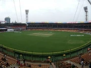 بنگلورو کے چناسوامی کرکٹ اسٹیڈیم کی بجلی کاٹ دی گئی