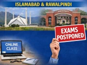 اسلام آباد اور راولپنڈی کی جامعات میں کلاسز آن لائن ہوں گی، امتحانات ملتوی