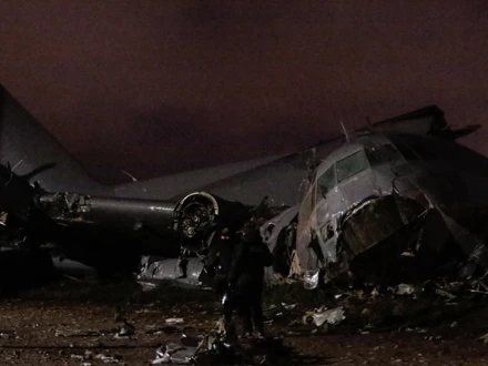 کولمبین فضائیہ کا ہرکولیس طیارہ حادثے کا شکار، درجنوں فوجی سوار