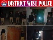 کراچی، ڈسٹرکٹ ویسٹ کے مختلف علاقوں میں پولیس کا ٹارگیٹڈ کومبنگ آپریشن