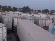 سندھ اور پنجاب بارڈر پر کینالز کے خلاف دھرنا، 15 لاکھ ڈالرز کا مال خراب ہونے کا خدشہ